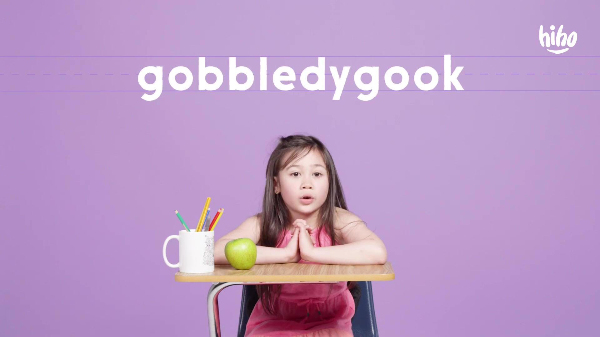 [图][Hiho] Wordplay- Kids Guess what -Gobbledygook- Means（生肉）