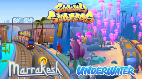 SUBWAY SURFERS MARRAKESH ON POKI VS MARRAKESH 2018 