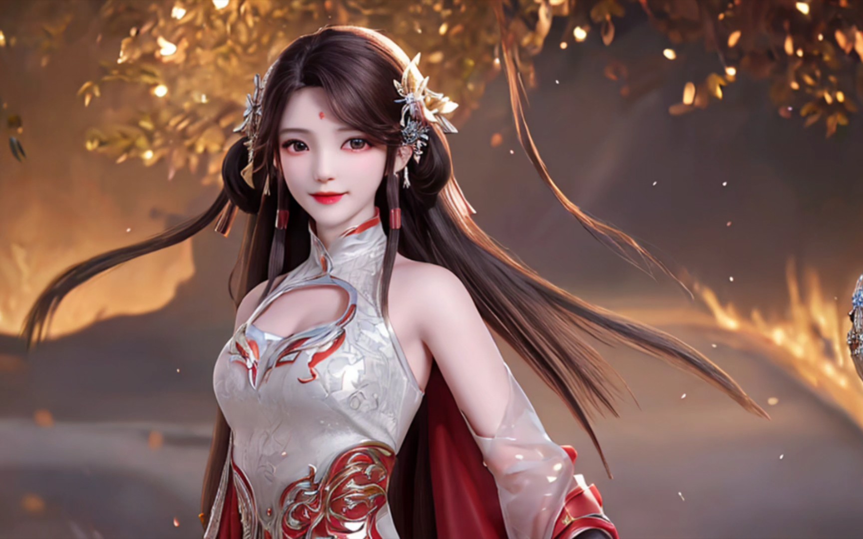 【ai成年火灵儿】名动三千洲,火桑花依旧.