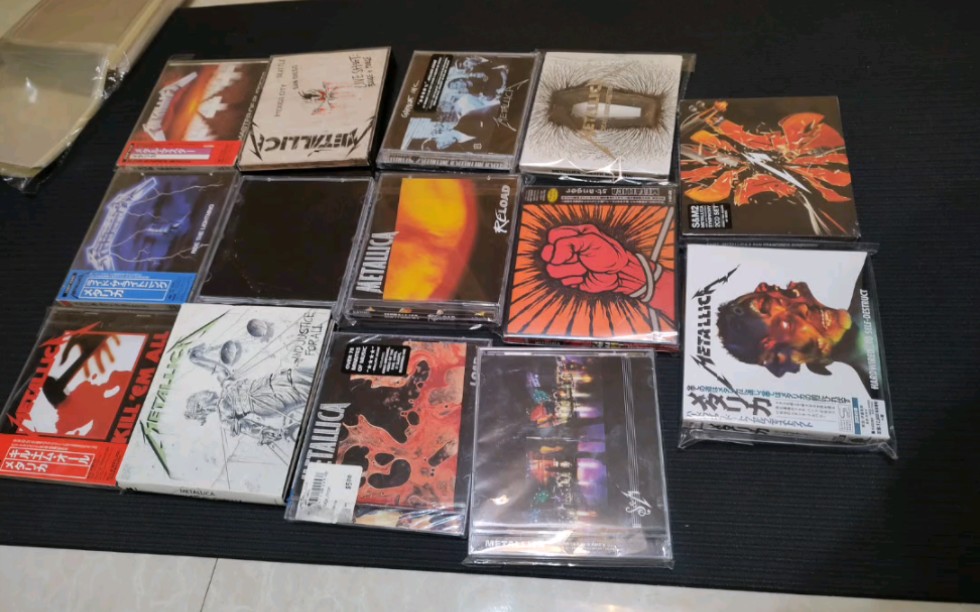 实体专辑分享之metallica全专 期待metallica4月14号新专辑 必须支持