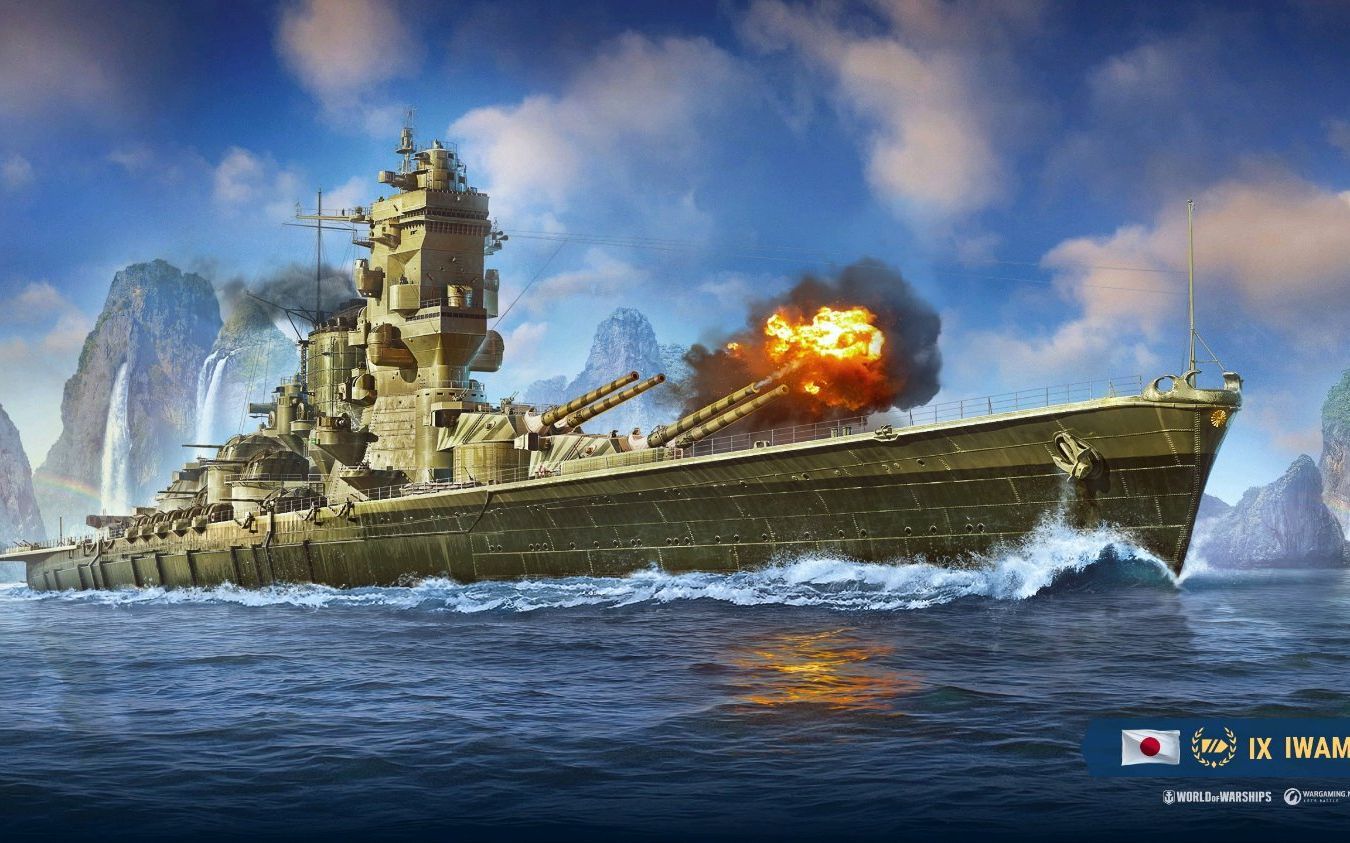 《战舰世界》 石见排位20.3w5杀 眼船全掉翻盘局