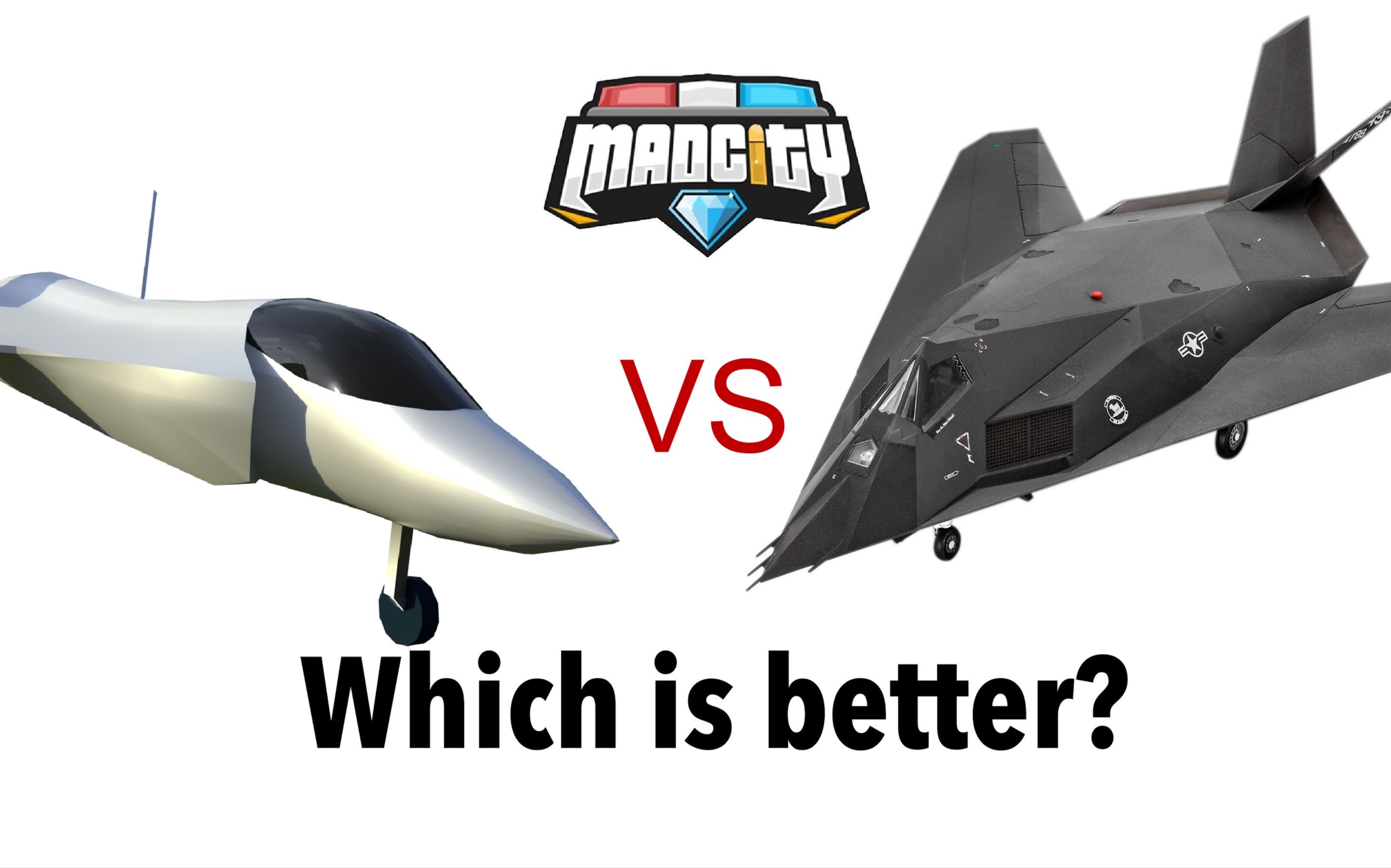 [图]Roblox Warhawk vs Nighthawk .Roblox F-35 vs 夜鷹 ,那一個最好.