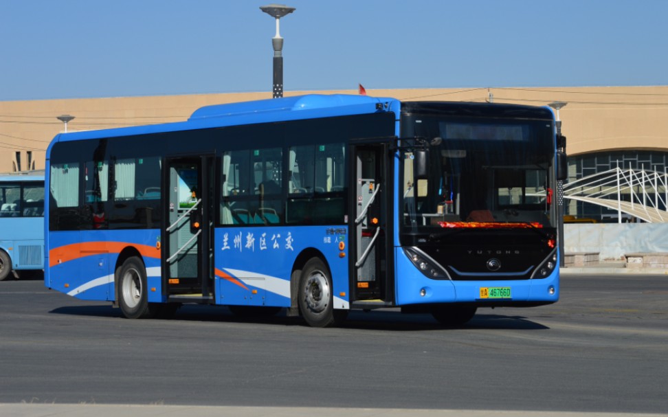 【兰州市首批宇光】兰州新区公交 宇通zk6106bevg4(e10) 运行原声