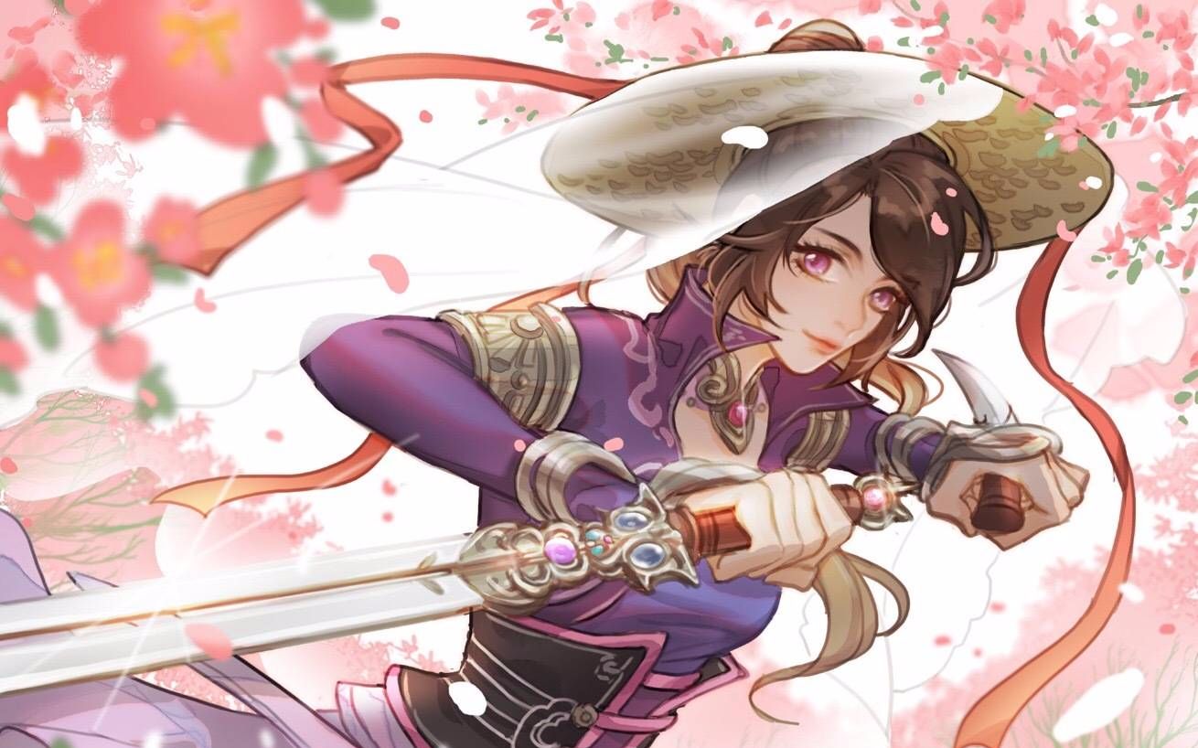 江湖梦2018b萌应援司空琪画江湖之杯莫停