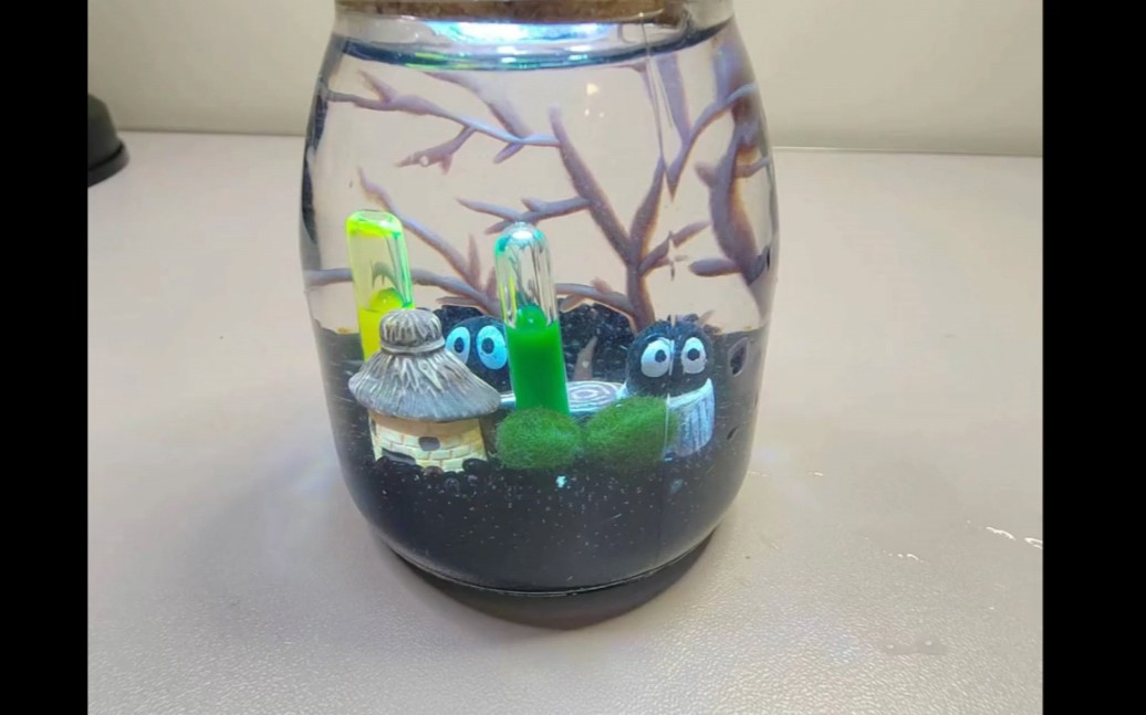 微景观海藻球黑森林