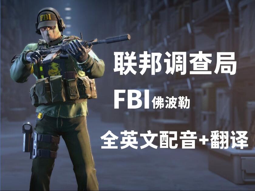 CS2 FBI全部语音+翻译_反恐精英