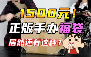 Download Video: 【硬汉开箱】花1500元！买个正经正版福袋居然开出了这种？