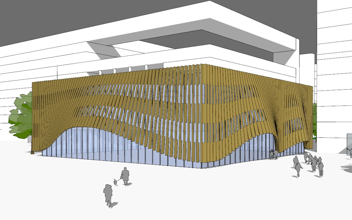 【SketchUp吧】MOC芯城汇展示中心SU建模思路分享哔哩哔哩bilibili