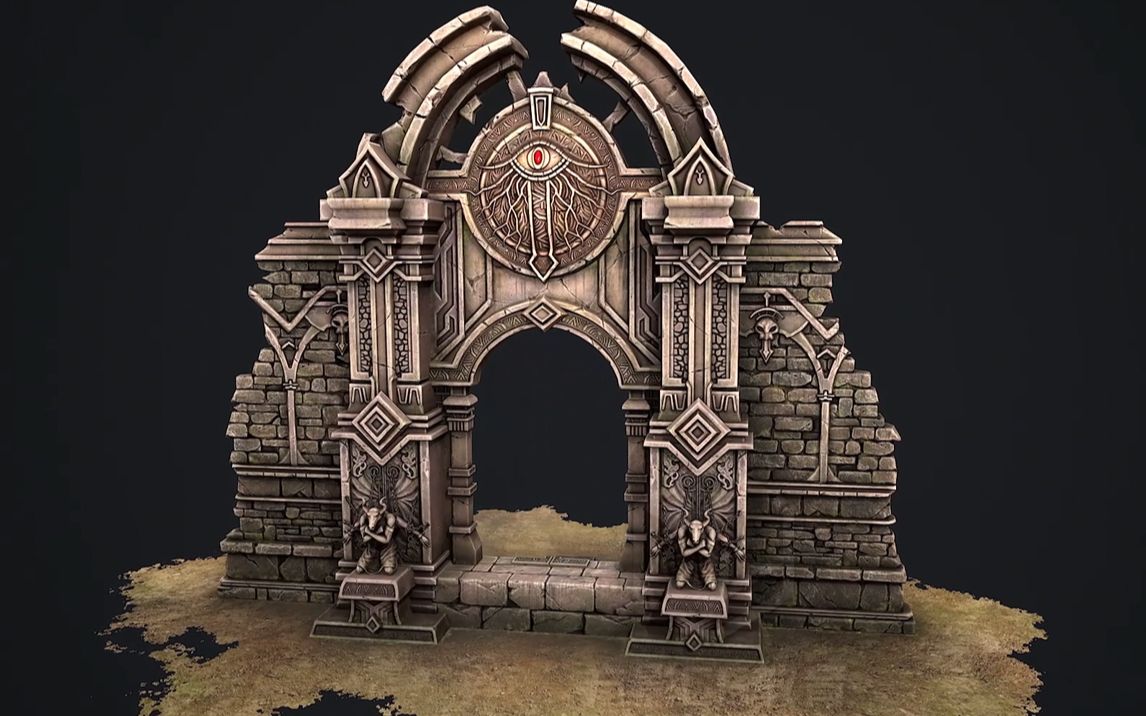 次世代游戏场景进阶班——古代遗迹【成品版】