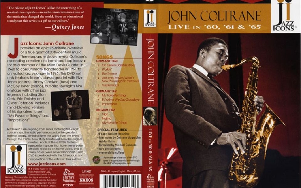 John Coltrane 约翰ⷮŠ克特兰  Live in '60, '61 & '65哔哩哔哩bilibili