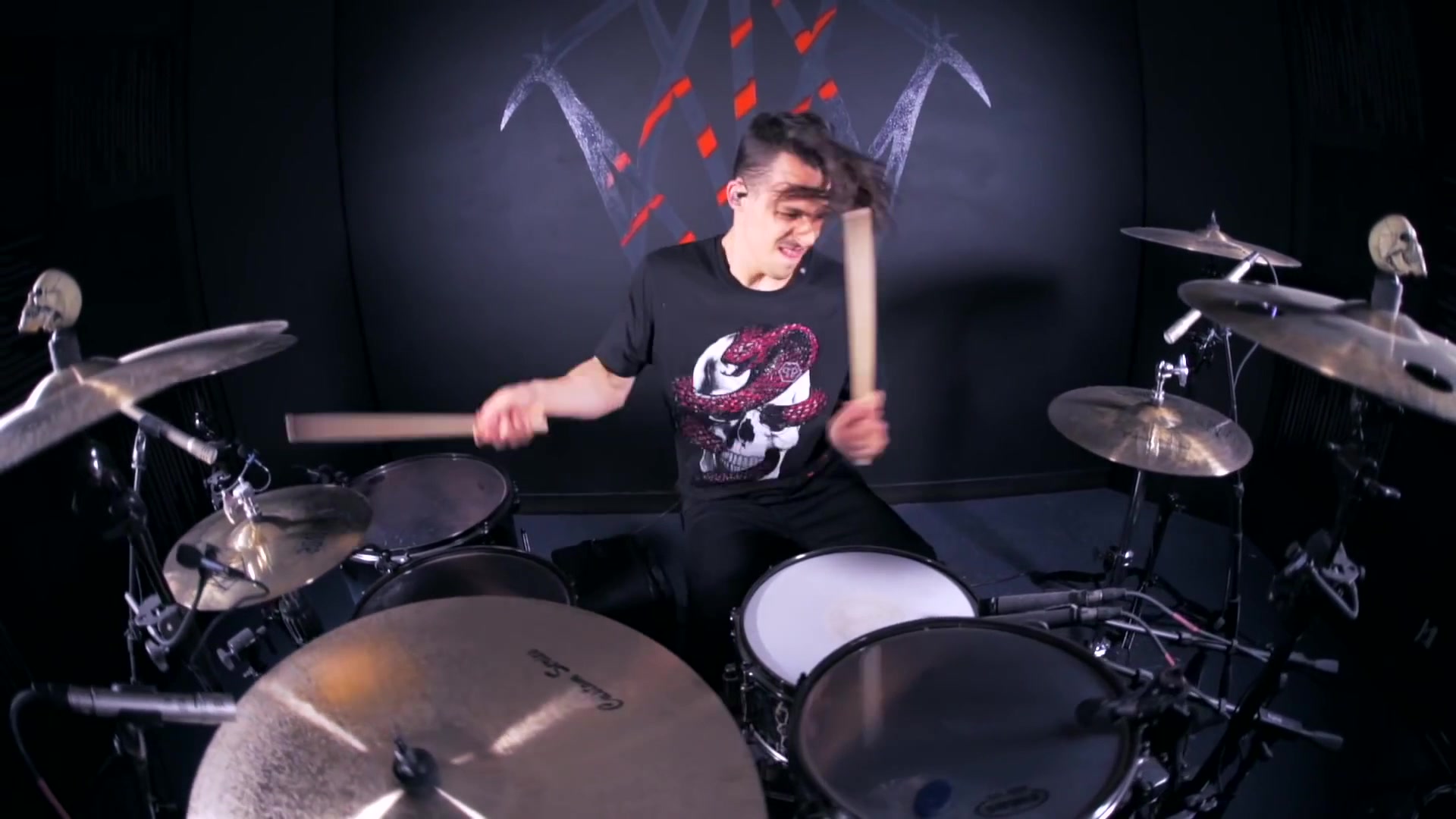 【架子鼓】烟鬼御用鼓手!燃爆!全场无尿点!