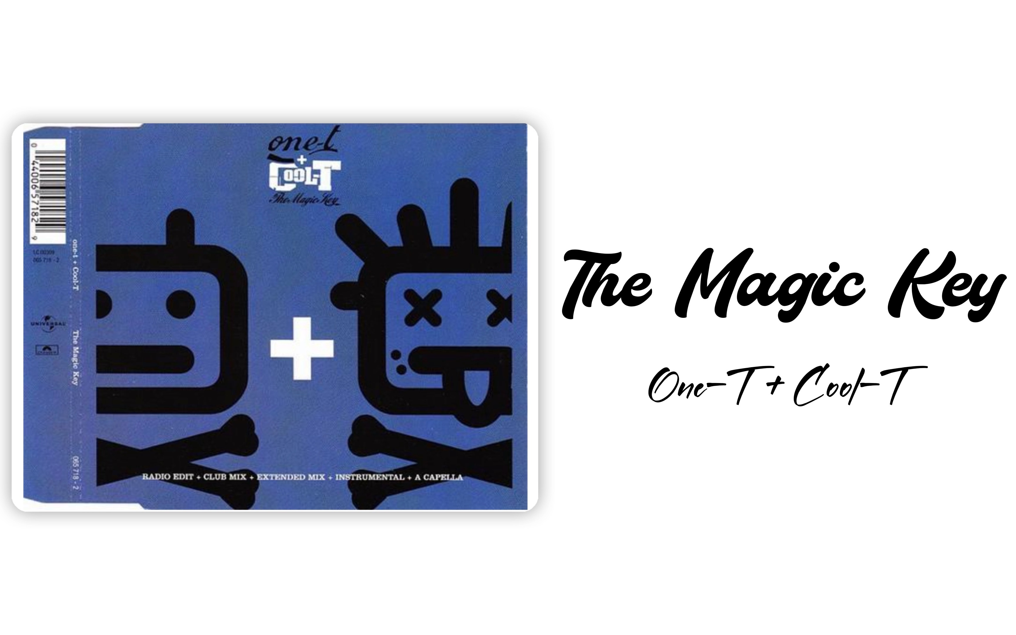 [图]日推歌单｜One-T+Cool-T【The Magic Key】一首非主流时代的古早英文歌，不信你不抖腿