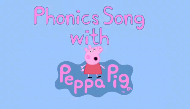 [图]phonics song with Peppa pig 跟小猪佩奇学自然拼读