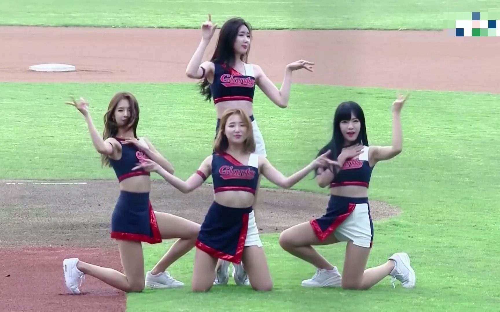 [图]韓國樂天巨人Lotte Giants Cheerleader表演a_1080p