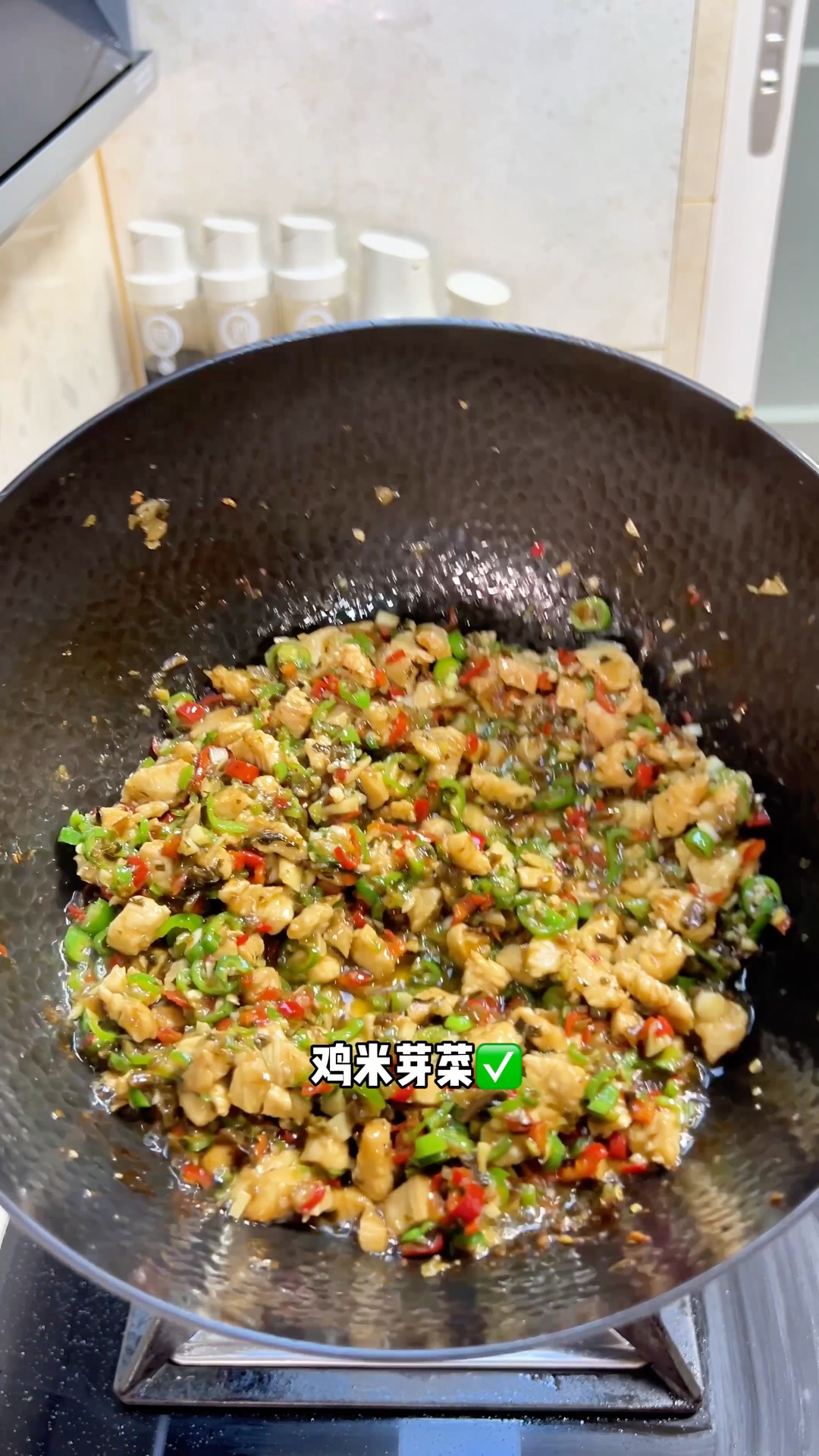 鸡米芽菜 | 自己做饭真的太治愈了哔哩哔哩bilibili