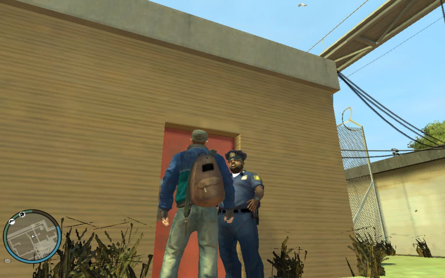 你们不觉得gta4的胖警察很可爱吗?