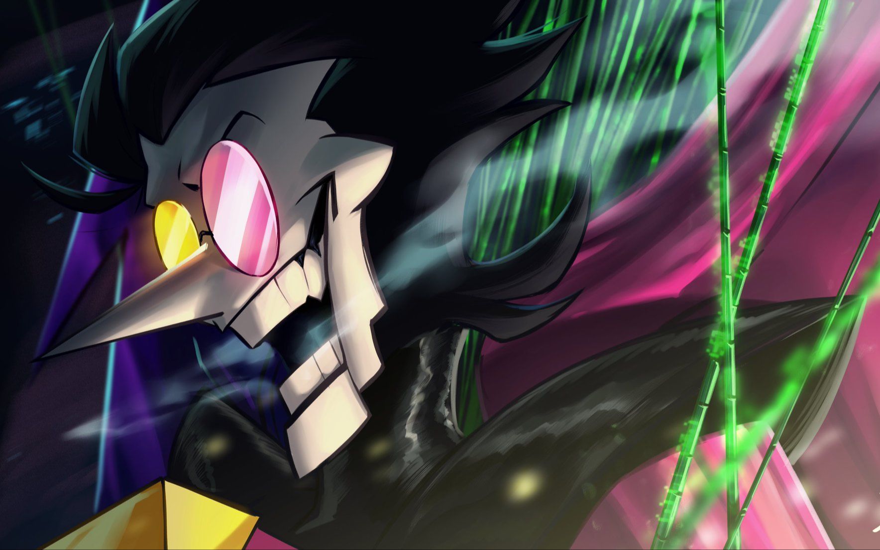 [[deltarune]]全站第亿 冰封线spamtonneo有伤有药通关