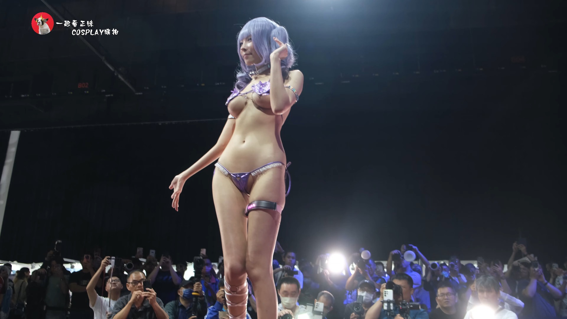 [图][4K Cosplay]2024 COSFANS 漫展写真展实拍x未来姬选秀｜Coser佐歌奈