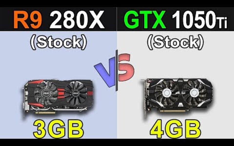 R9 280X Vs. GTX 1050 Ti 游戏运行效能对比测试_哔哩哔哩 (゜-゜)つロ 干杯~-bilibili