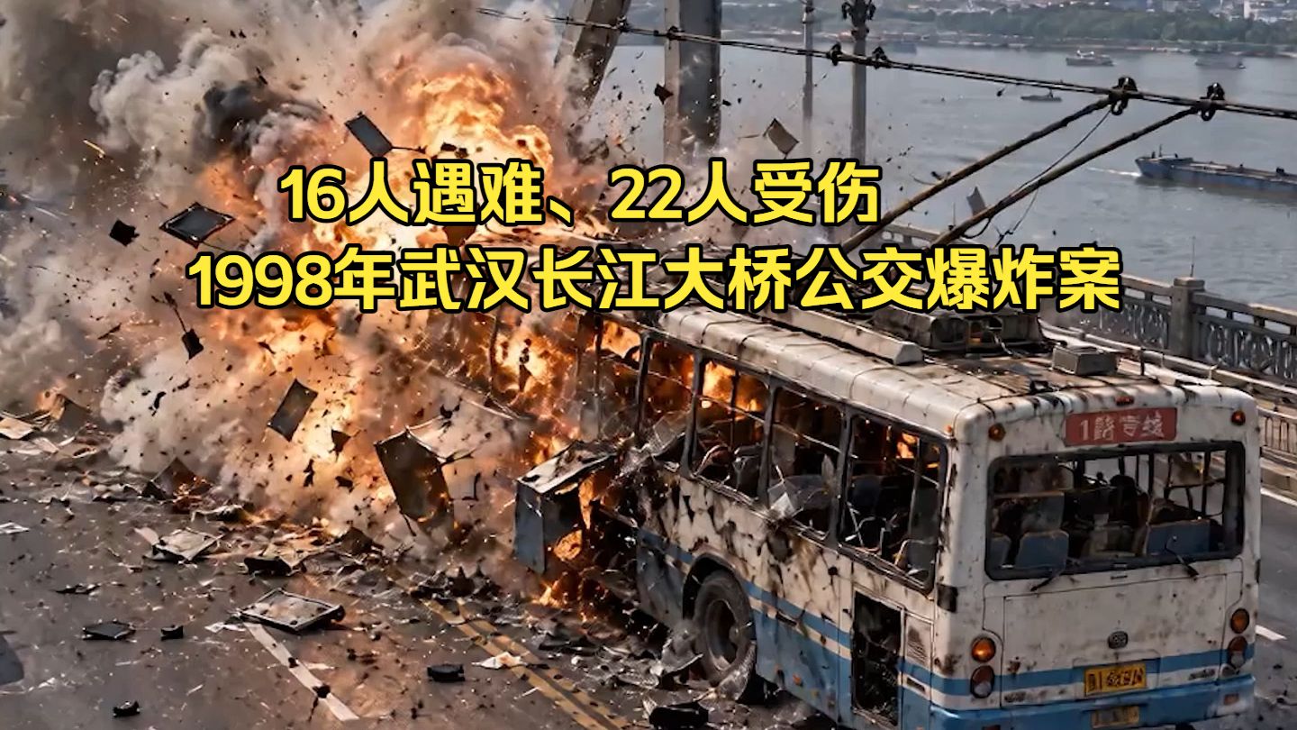 16人遇难、22人受伤-1998年武汉长江大桥公交爆炸案