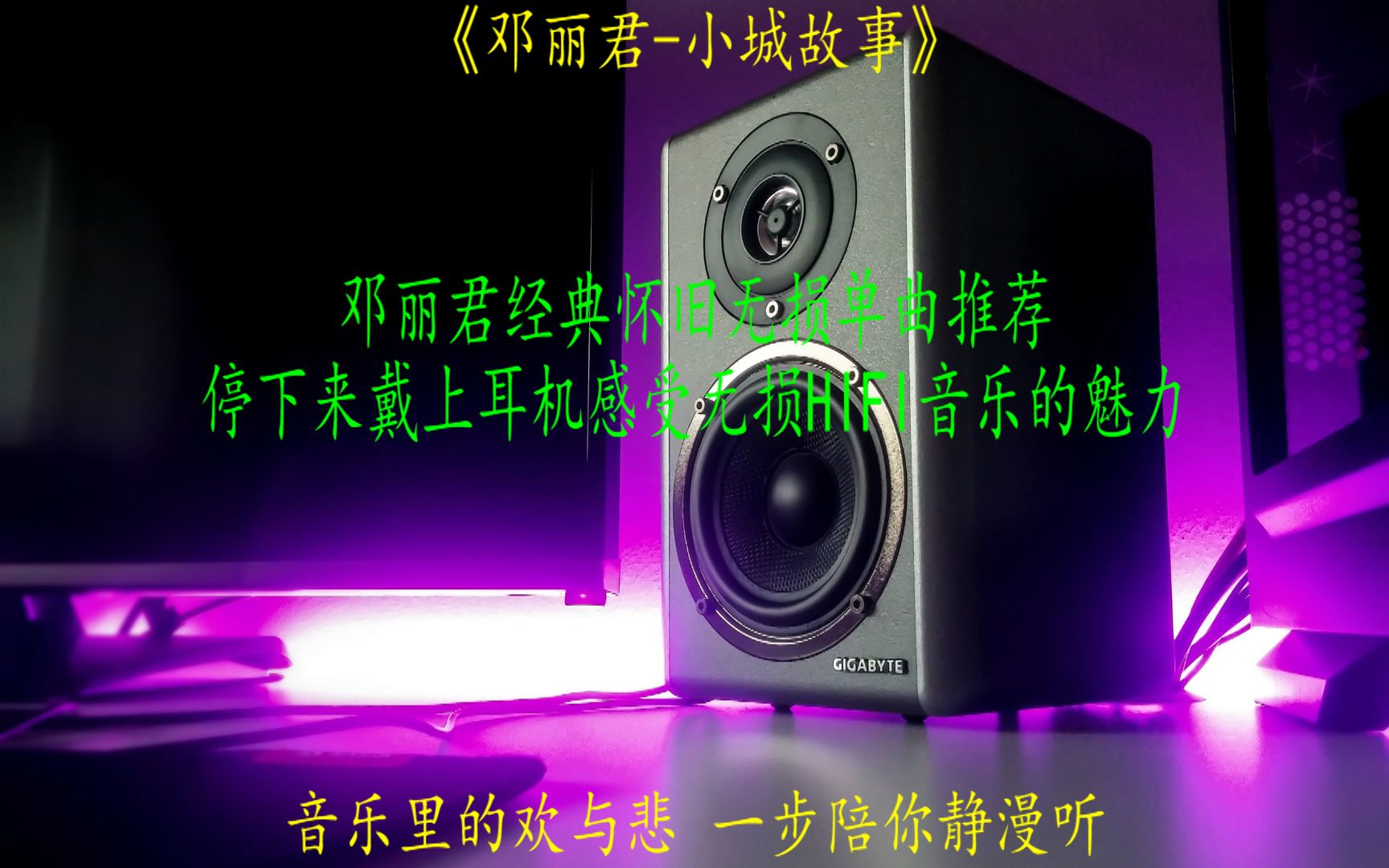 [图]邓丽君怀旧经典无损曲目《小城故事》