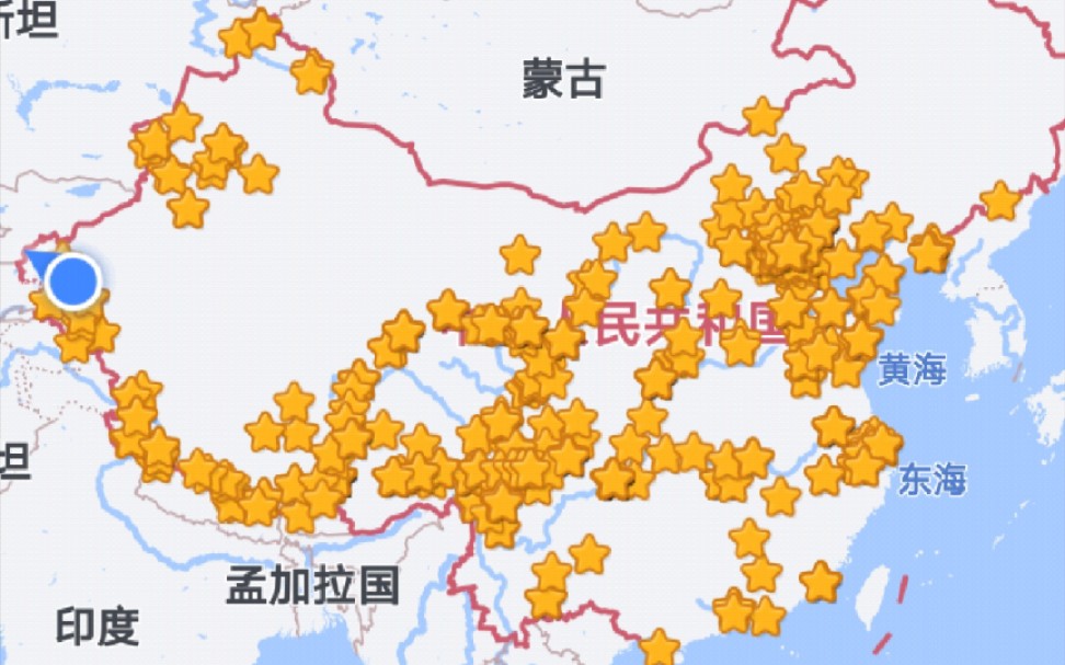 [图]30天11000公里走完国道317～国道318～国道219～独库公路/北京～拉萨～珠峰～冈仁波齐～喀什～乌鲁木齐。