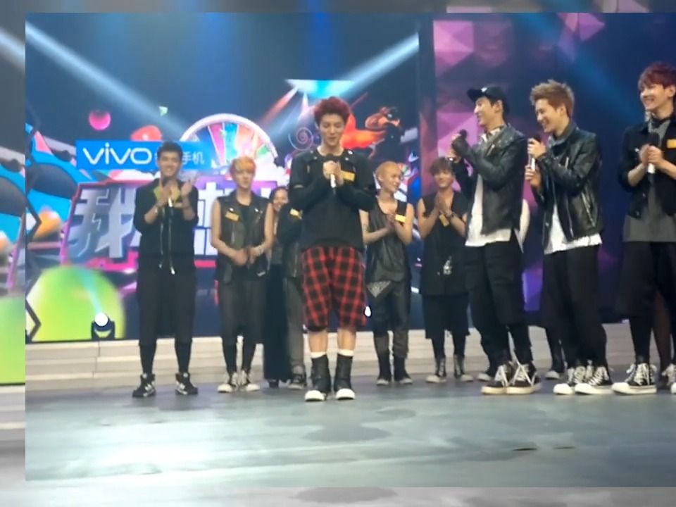 鹿晗蝴蝶少女快本