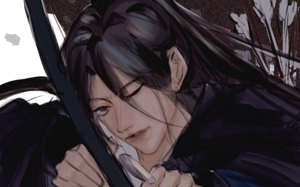 【绘画过程】杀破狼_哔哩哔哩_bilibili