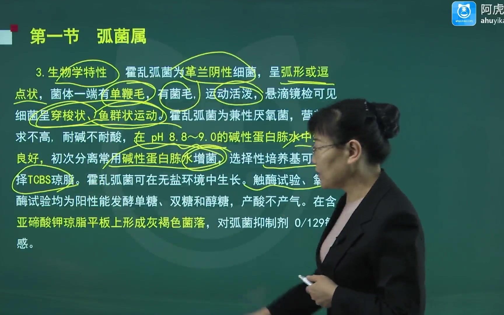 [图]2021阿虎医考正高副高主任医师2021临床医学检验临床免疫技术（副高）下载 题库 课程 讲解 考试辅导 资料 视频培训 教学讲座课件微生物学检验_12弧菌科_