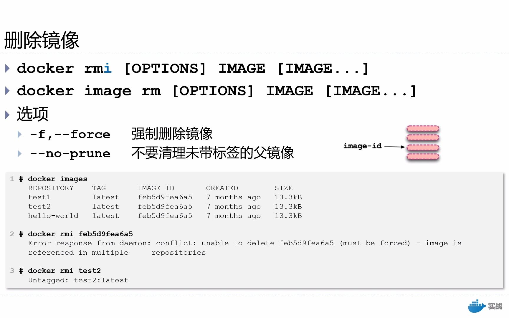 陈涛•Docker基础(10)-删除和清理镜像