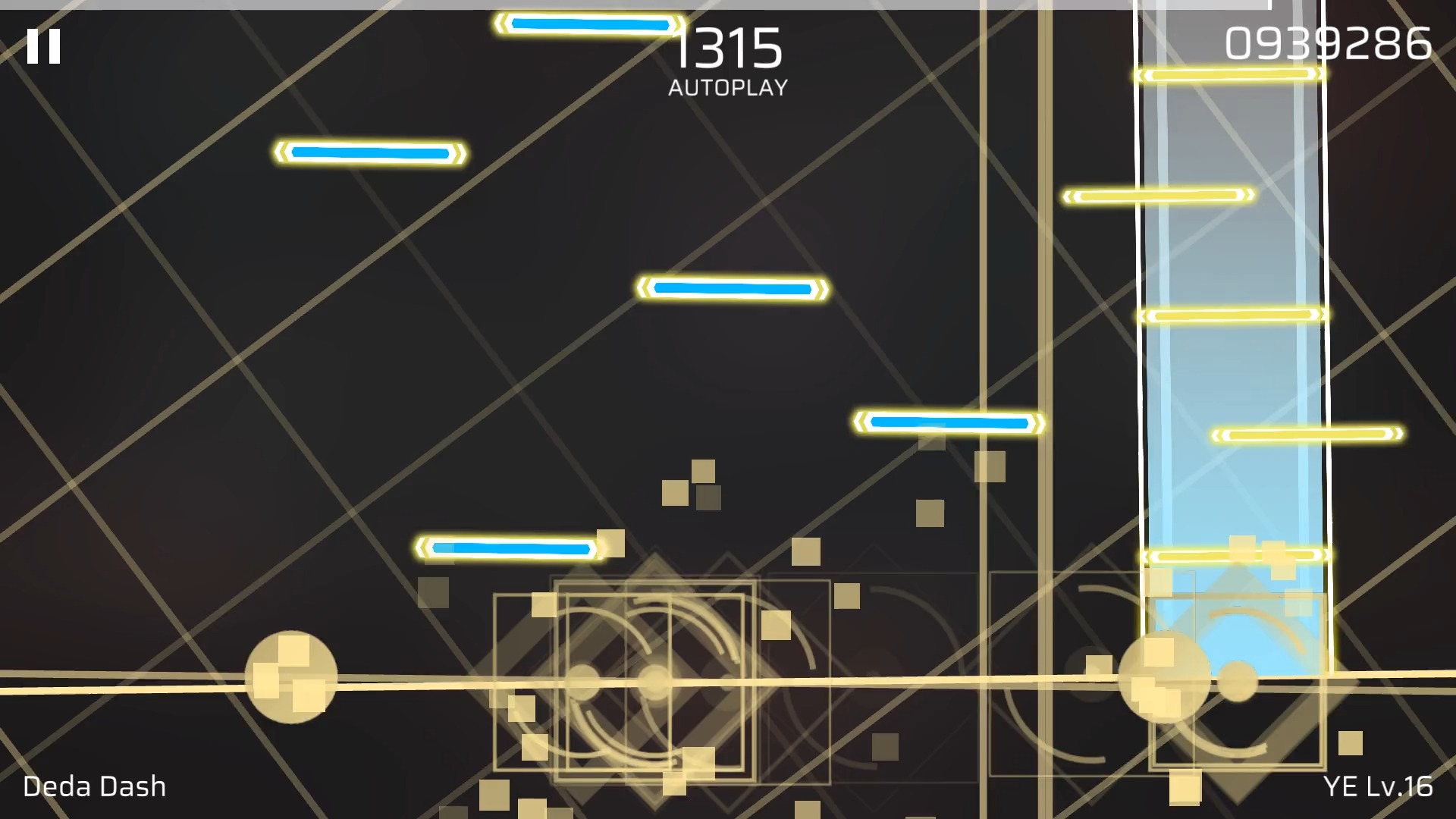 [phigros i 自制谱 i 重制]deda dash 谱面演示