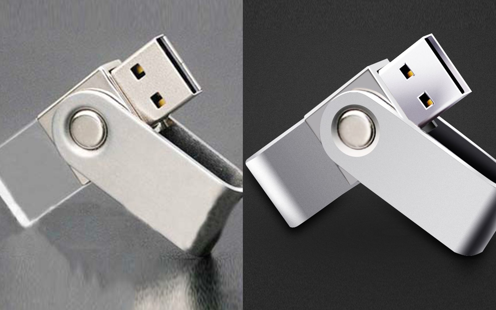 ps产品精修之u盘精修