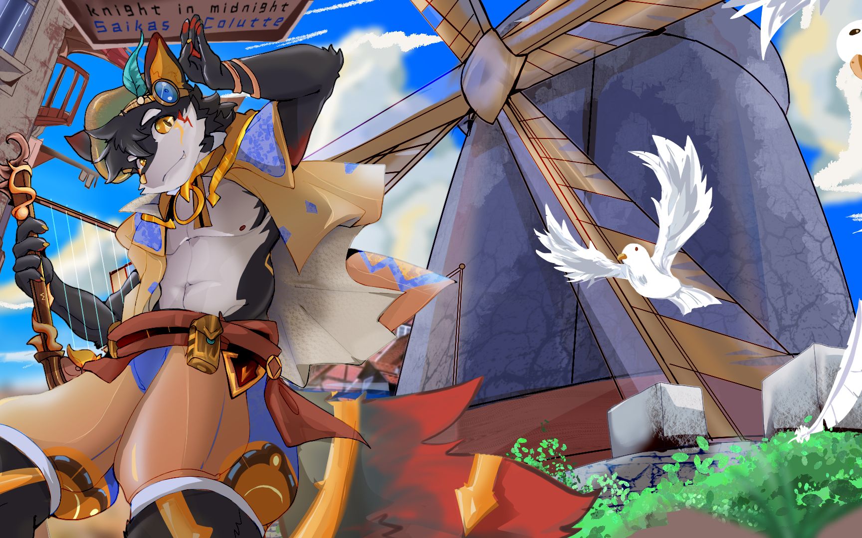 【eternity project收录曲/音频可视化/展示】knight in midnight