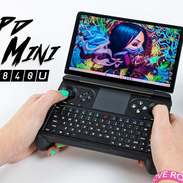 GPD Win Mini 是目前最强悍的翻盖掌机_哔哩哔哩_bilibili