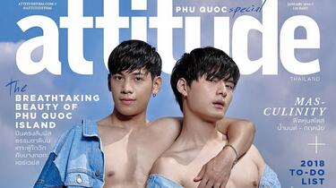 一年生S》Krist & Singto Attitude Magazine【英字】_哔哩哔哩_