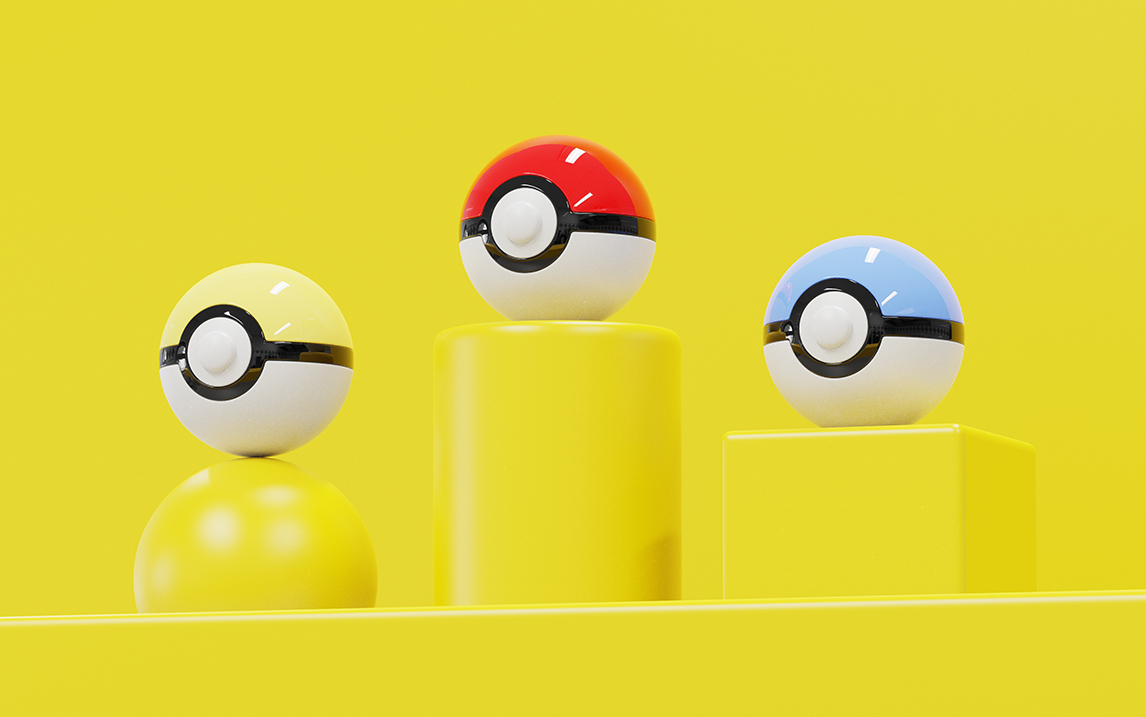 keyshot入门渲染教程【神奇宝贝球】vx:可领源文件