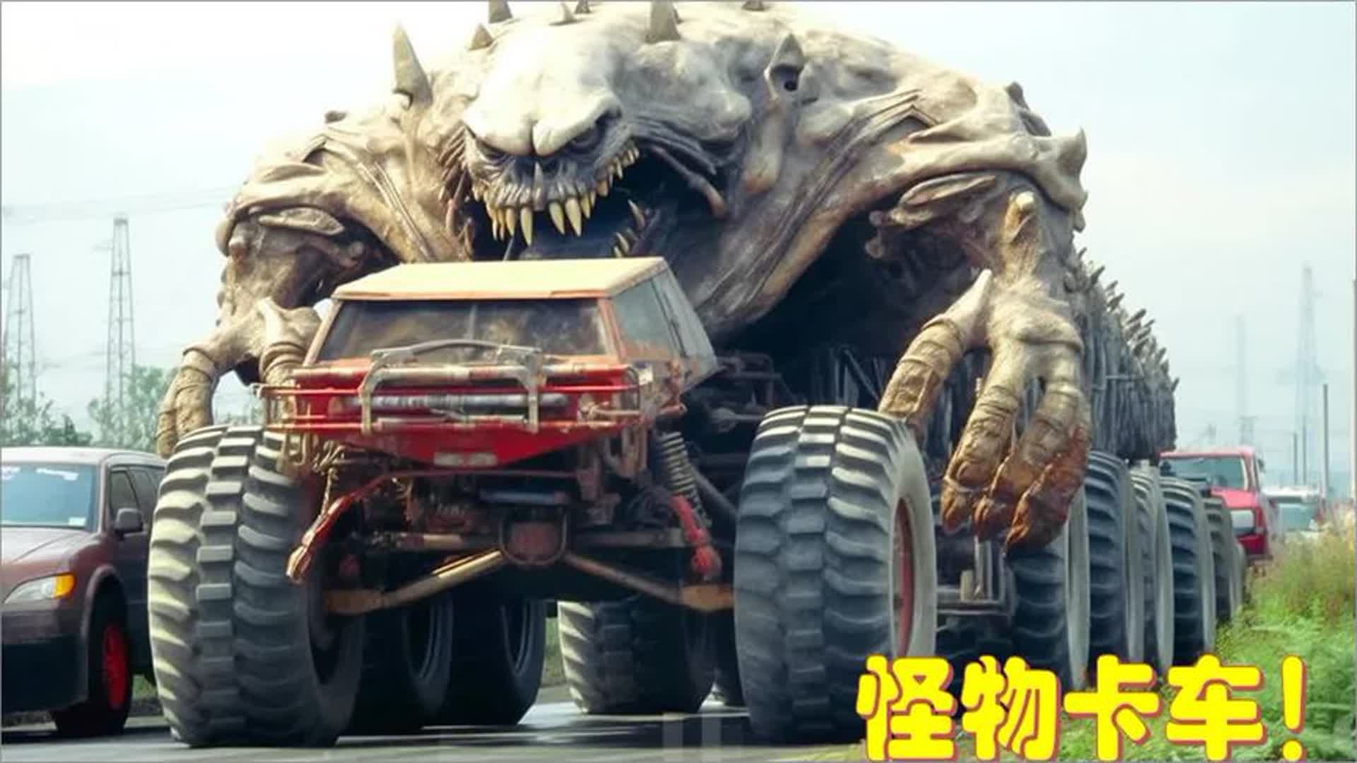 重约23吨,轮胎2米高,这是世界上最大的怪物卡车!