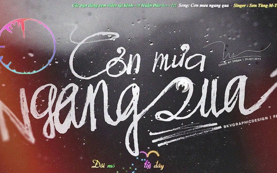 [图]【中越双语字幕】【雨水经过 / Cơn mưa ngang qua】MV（山松 MTP）