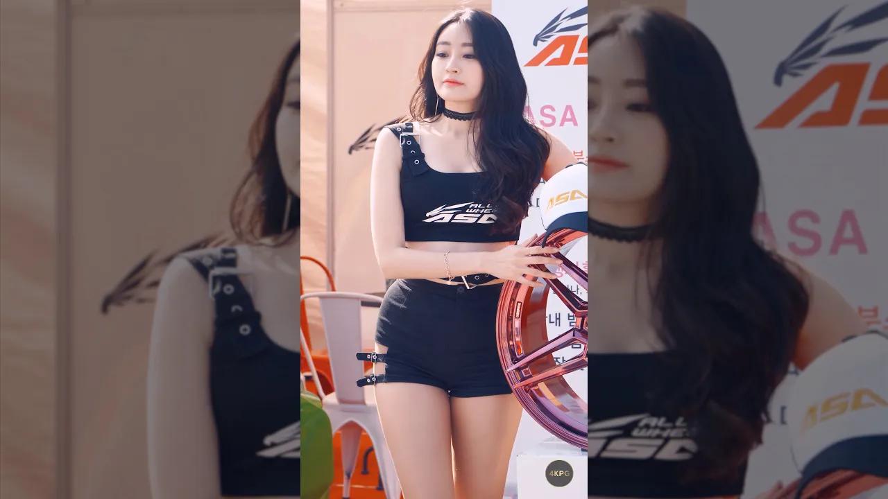 「车展剪辑」4k车模kim jiyul 3水平直凸轮2019超级赛车79车模