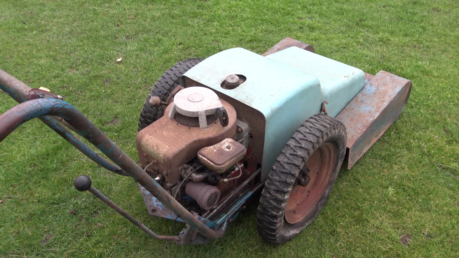 修复60年旧割草机_哔哩哔哩_bilibili