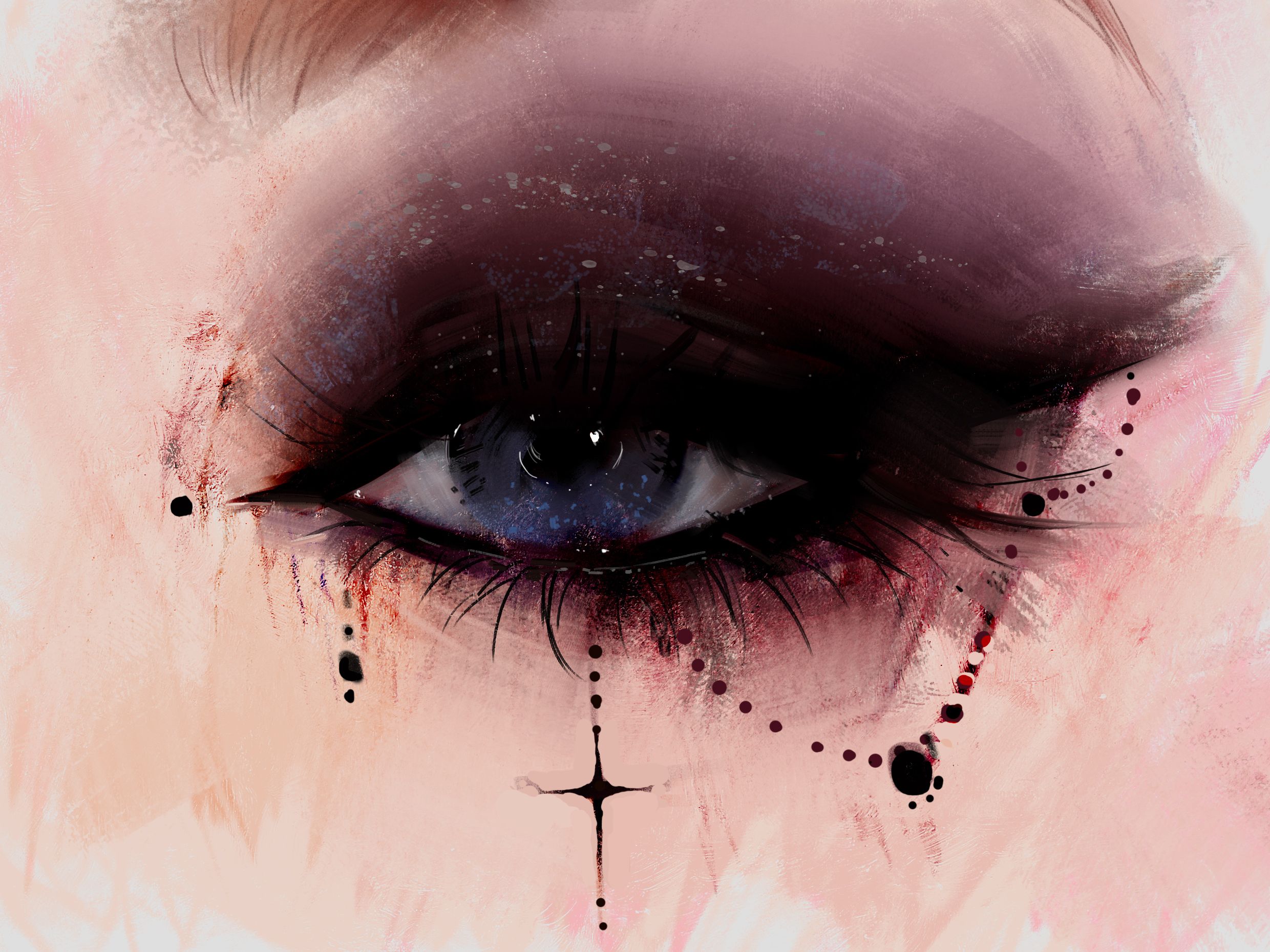 【厚涂眼睛画法】从零开始教会你厚涂眼睛画法!