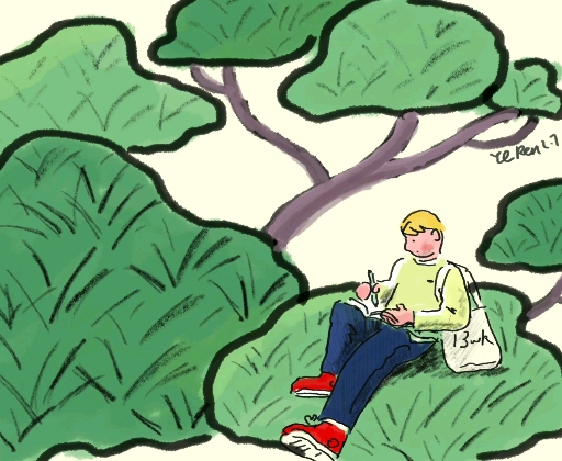 新年第一件事:放轻松画画