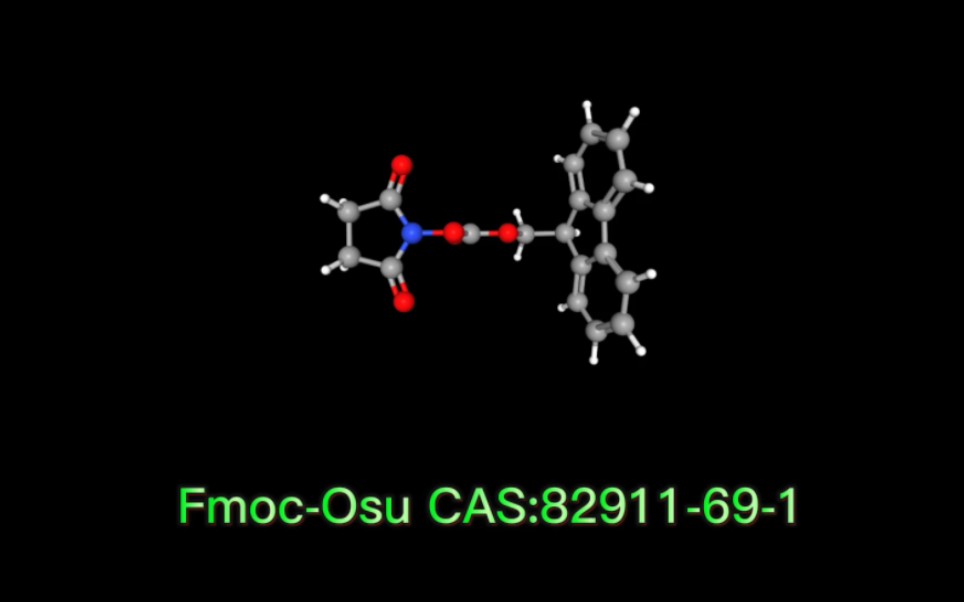 【多肽合成基本原料】 FmocOsu CAS:82911691 结构欣赏 「高品质多肽原料来自南京肽业 」哔哩哔哩bilibili