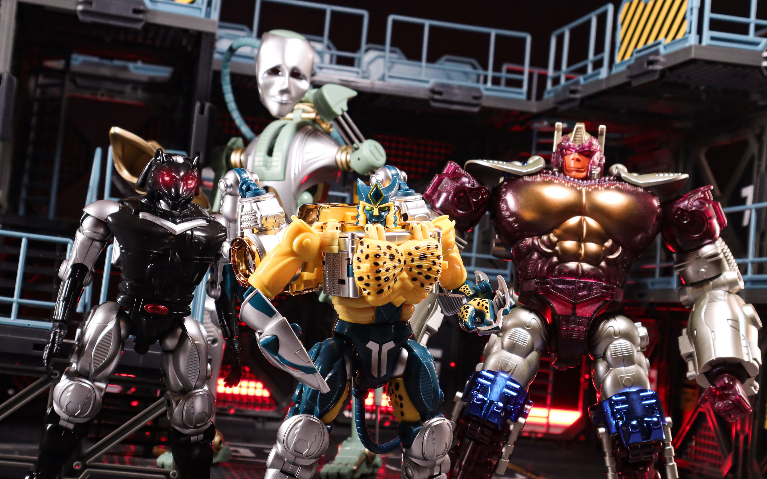 这就是快乐!ta超能勇士系列金属变体汇总测评 再版滑板猩猩变形分享