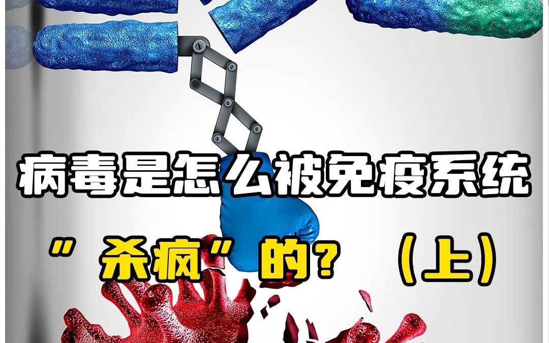 [图]病毒是怎么被免疫系统”杀疯”的？（上）