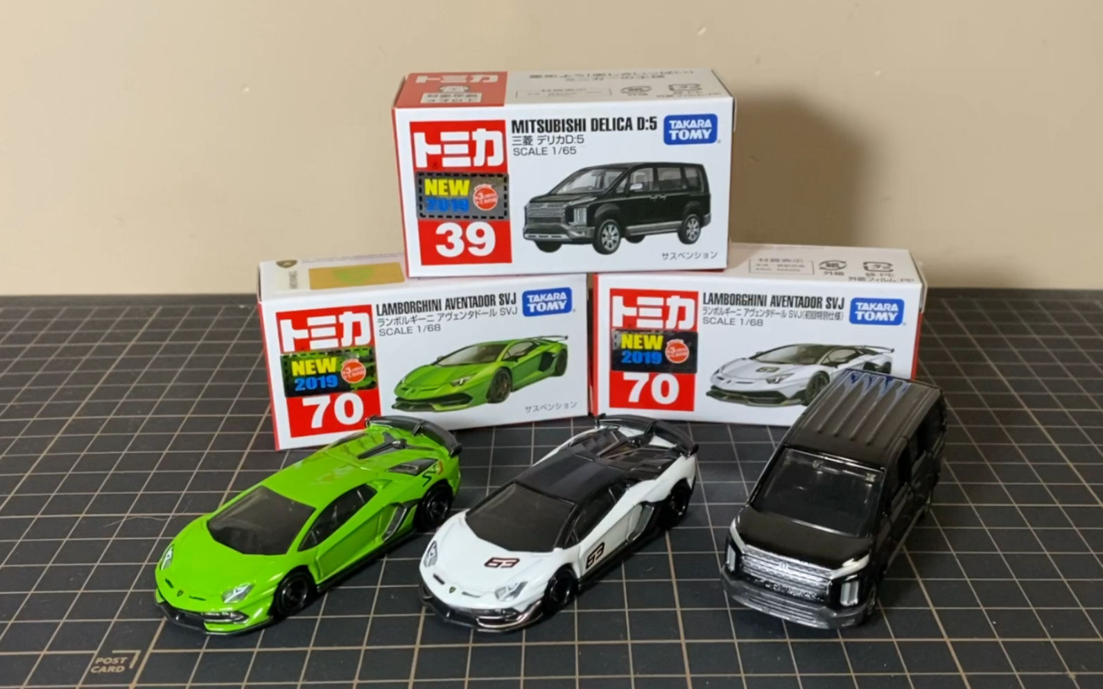 【TOMICA】多美卡TOMY 十一月新车 兰博基尼LAMBORGHINI 埃文塔多AVENTADOR SVJ 三菱 MITSUBISHI DELICA D5哔哩哔哩bilibili