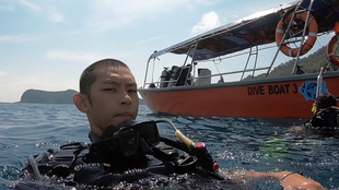 Gopro4 妹子学潜水 哔哩哔哩 つロ干杯 Bilibili