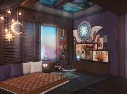 Download Video: 【FF14装修】S房不封层|森系魔女小屋