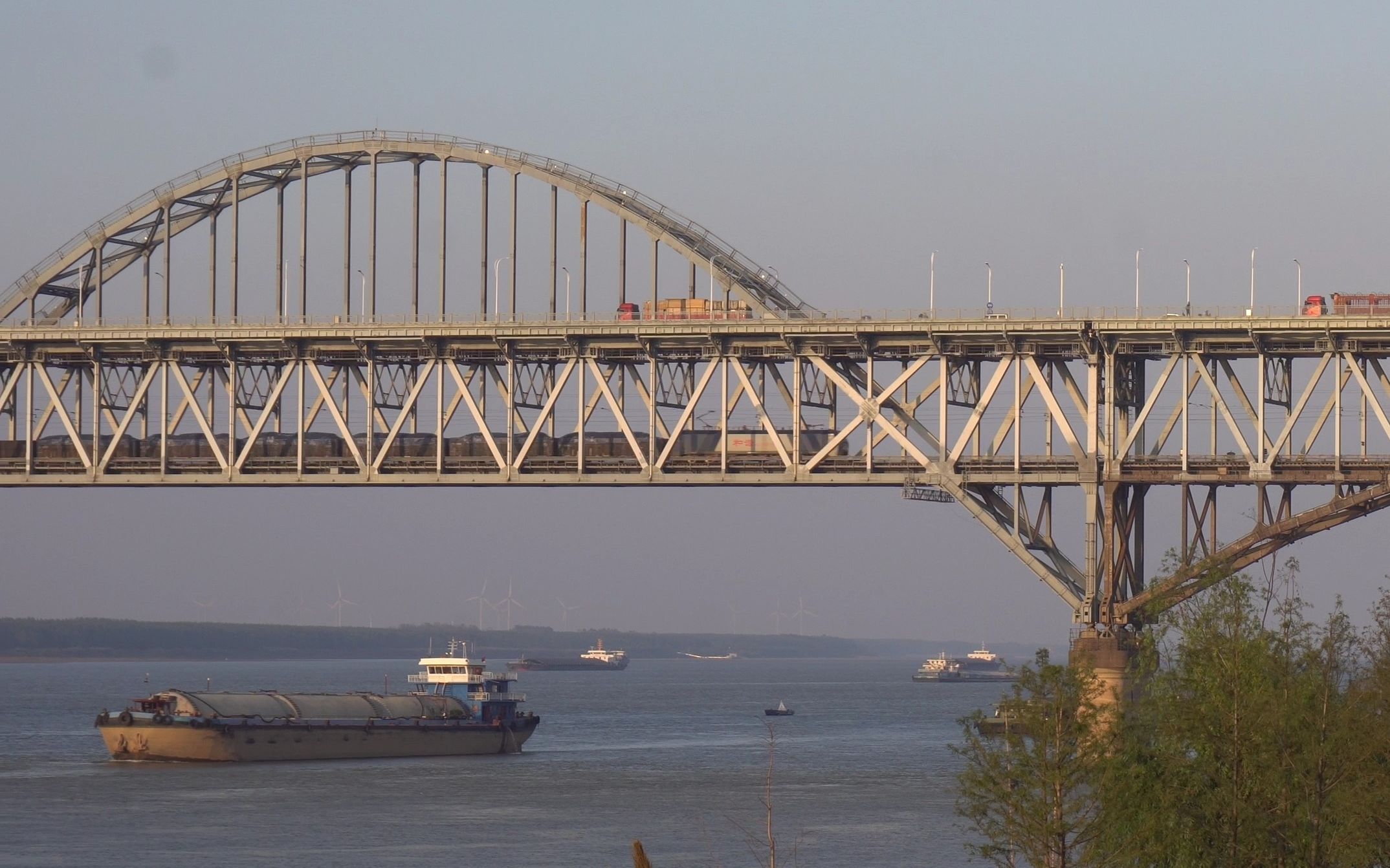 九江长江大桥一桥图片
