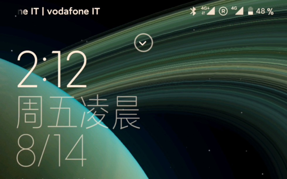 小米新超级壁纸土星环好帅!